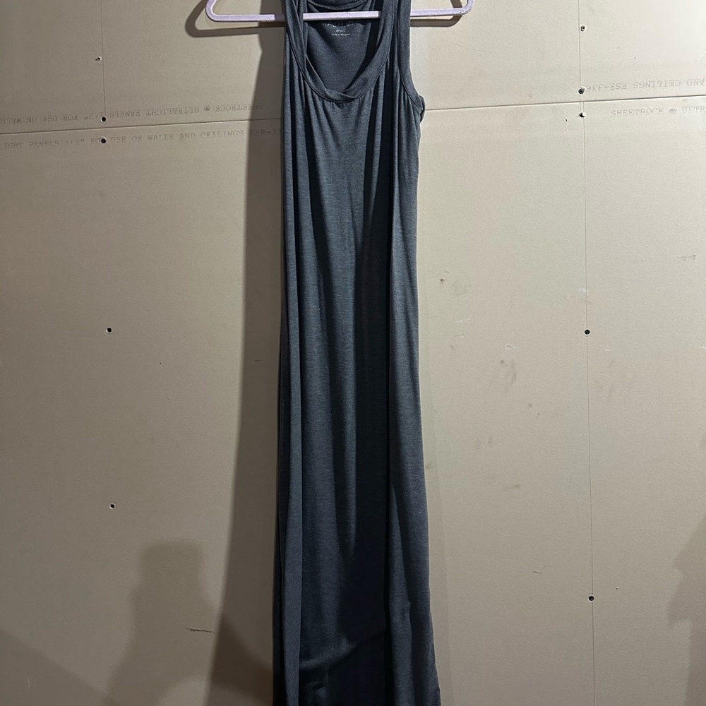 Gray Maxi Dress